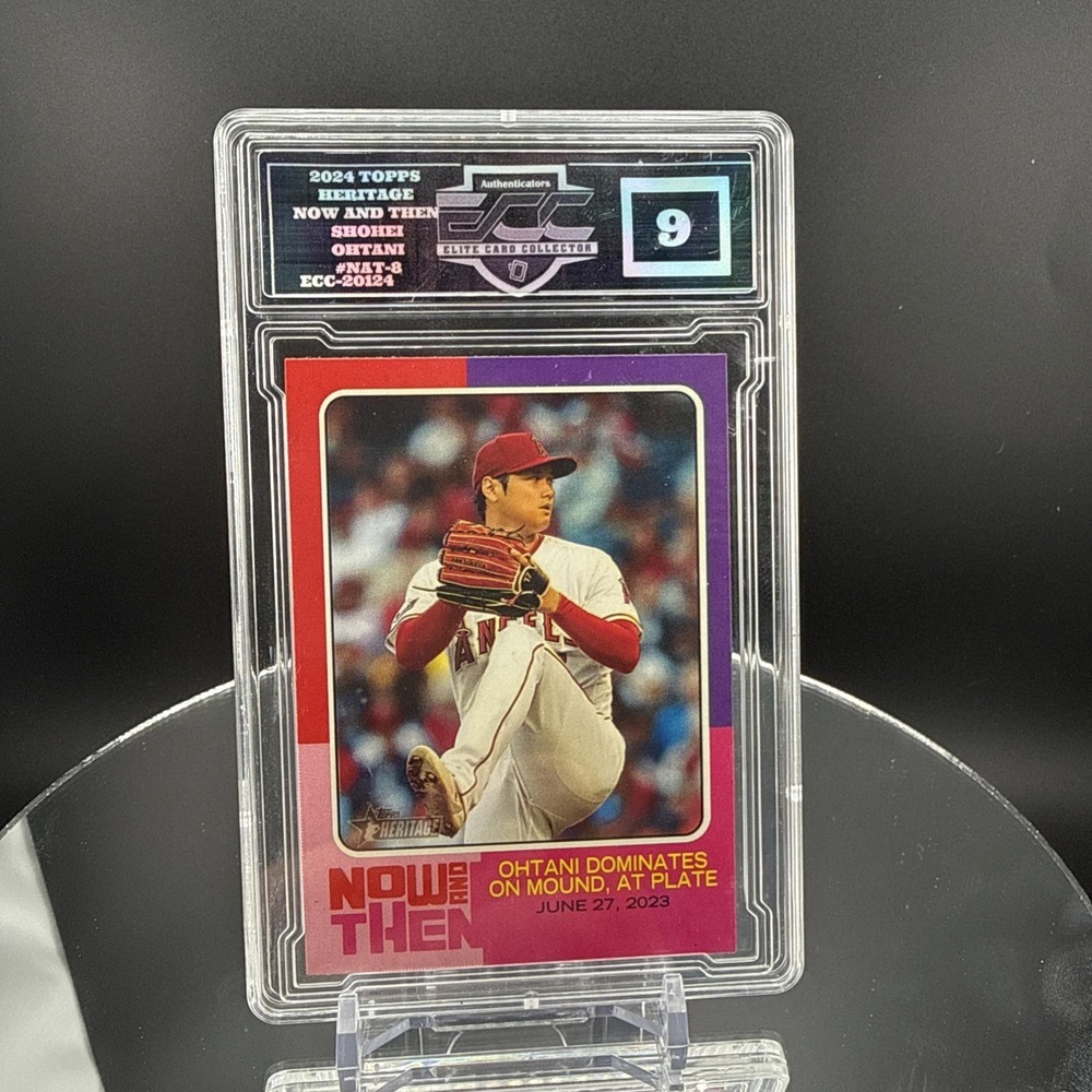 Shohei Ohtani - 2024 Topps Heritage  - Now and Then #NAT8